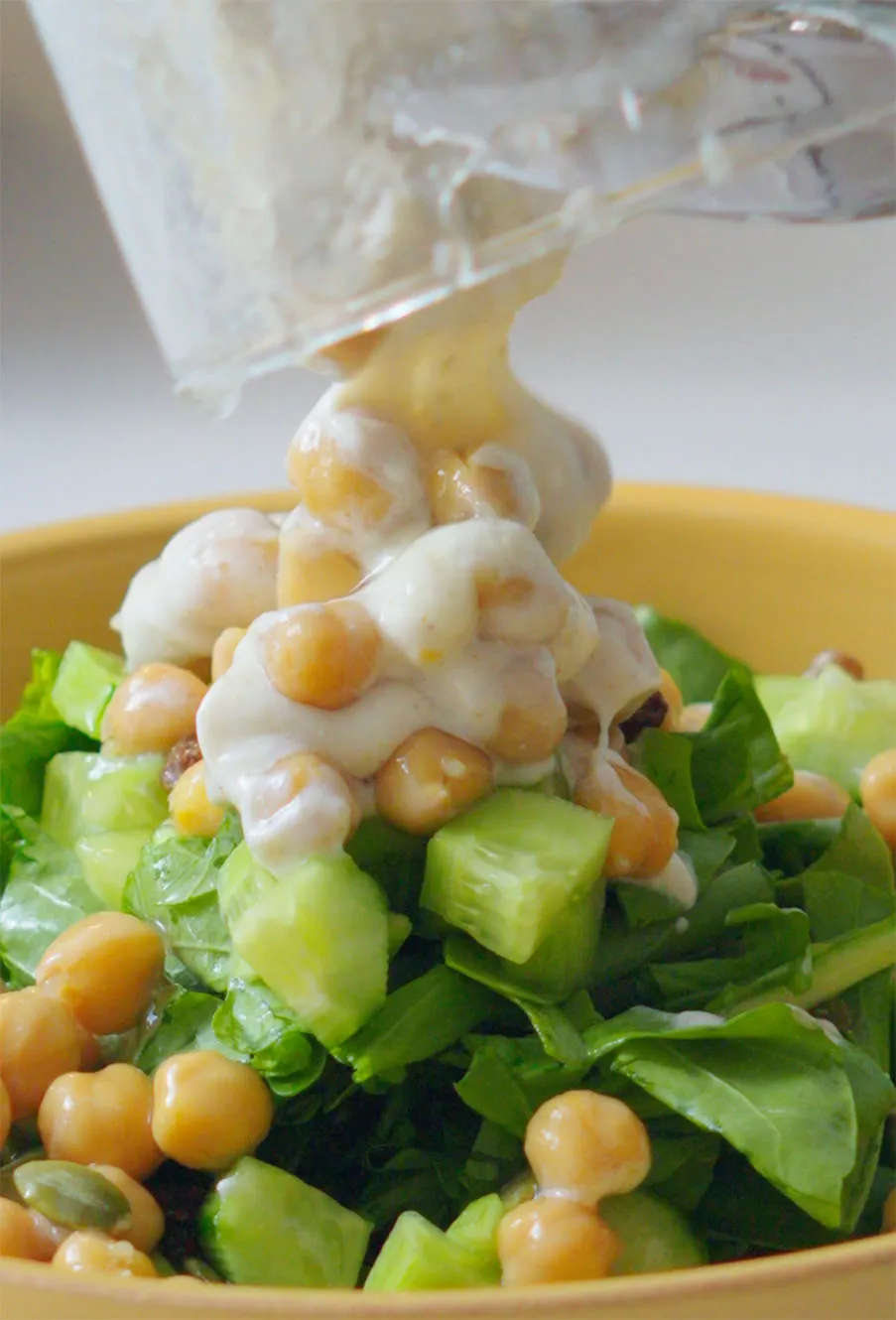 Kavanozda nohutlu roka salatası – sağlıklı öğün yanında 🍋🥗